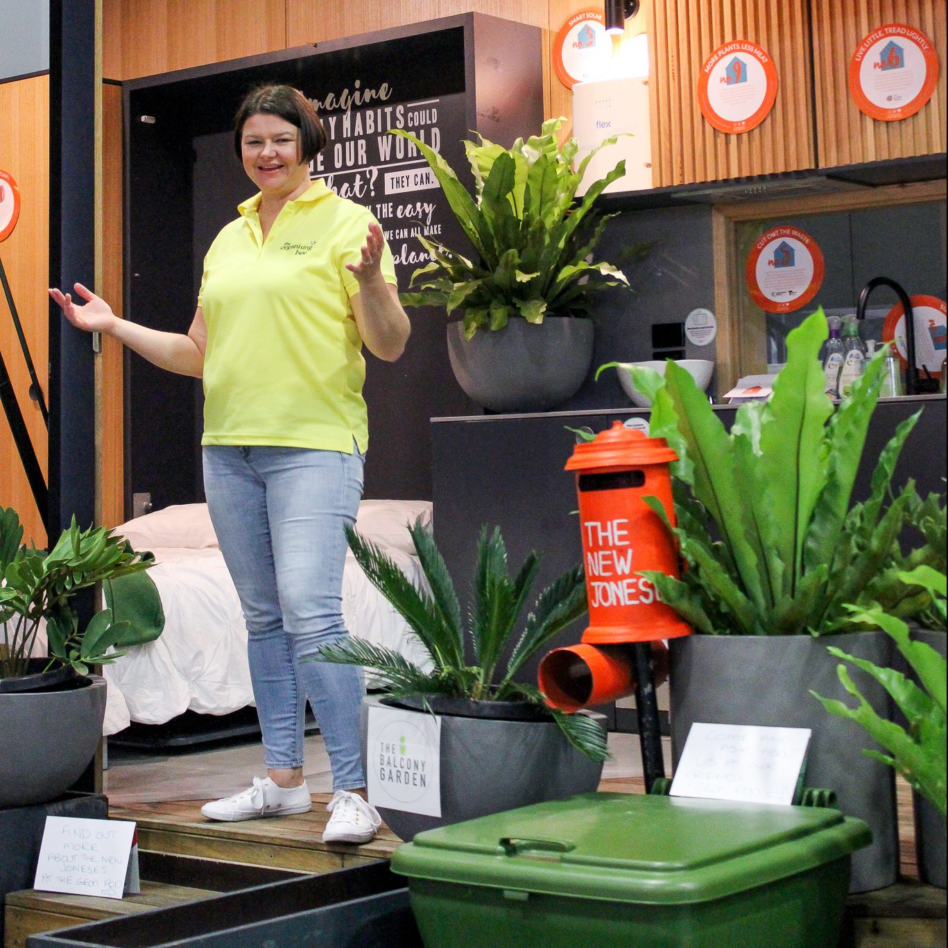Amy Kennedy, The Organising Bee Clutter Free Living talk at HIA Home Show